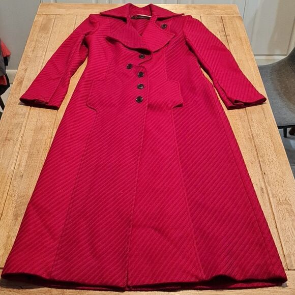 Roland Mouret Denham Women‎ Long Coat  - Size: 10 - Picture 4 of 12